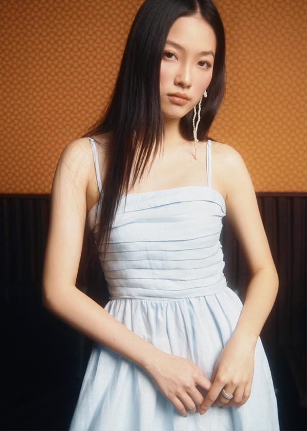 Chloe Maxi Dress - Baby Blue