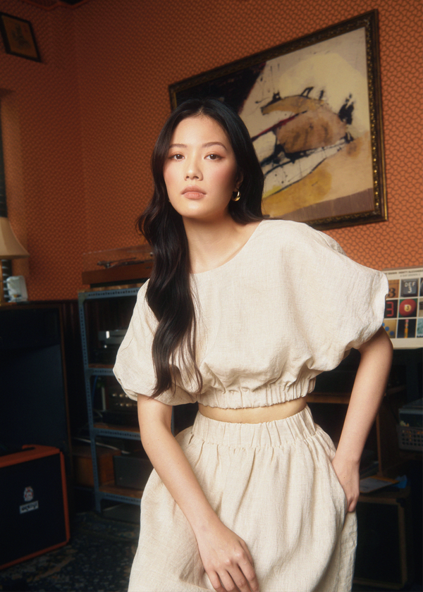 Roz Top - White | Caramel Monster