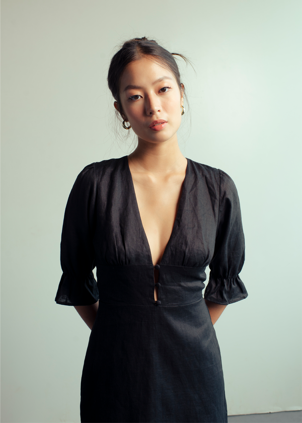 Lizzy Mini Dress - Black Lizzy Mini Dress - Black