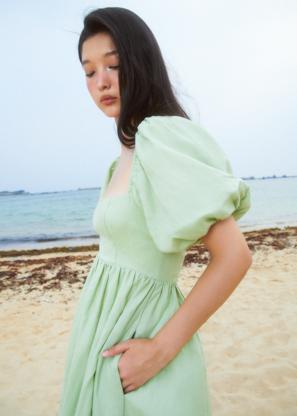 Sherlyn Midaxi Dress - Tea