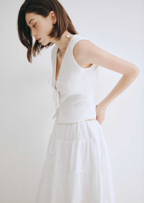 Sage Top - White Sage Top - White
