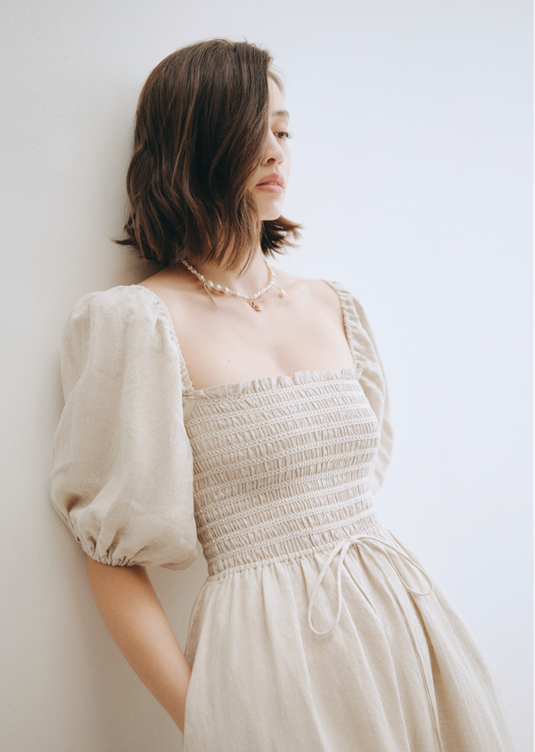 Anna Maxi Dress - Sand