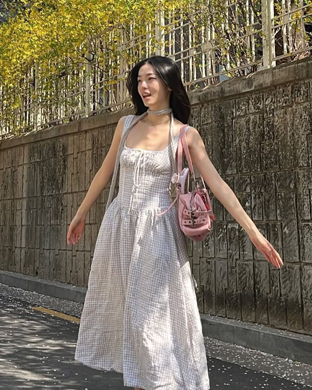 Liberty Midi Dress - Macchiato | Caramel Monster